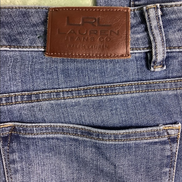 LRL Lauren Jeans Co. Ralph Lauren | Premier Straight Jeans | Women's Size 8 - Picture 4 of 16